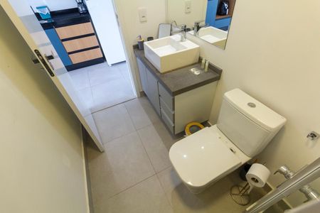 Studio para alugar com 35m², 1 quarto e sem vaga Studio para alugar com 35m², 1 quarto e sem vagaBanheiro