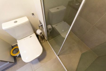 Studio para alugar com 35m², 1 quarto e sem vaga Studio para alugar com 35m², 1 quarto e sem vagaBanheiro