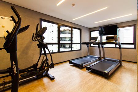 Studio à venda com 32m², 1 quarto e sem vagaAcademia