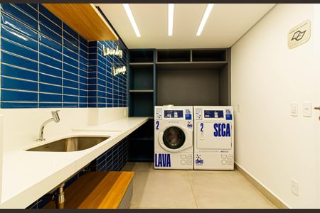 Studio à venda com 32m², 1 quarto e sem vagaLavanderia