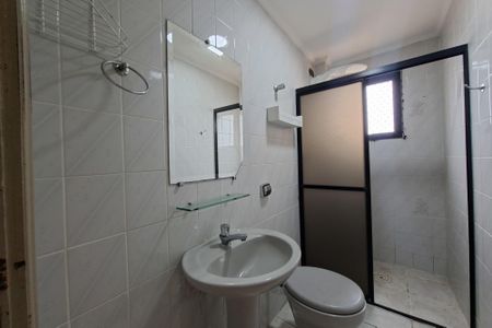Apartamento para alugar com 82m², 2 quartos e 1 vagaBanheiro da suite 