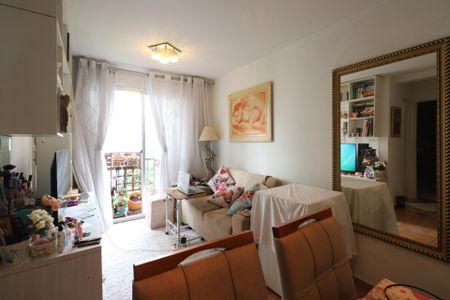 Sala de apartamento à venda com 2 quartos, 50m² em Vila Santa Luzia, Diadema