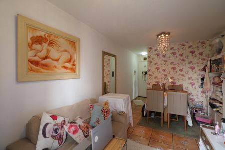 Sala de apartamento à venda com 2 quartos, 50m² em Vila Santa Luzia, Diadema