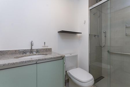 Apartamento para alugar com 51m², 1 quarto e 1 vaga Apartamento para alugar com 51m², 1 quarto e 1 vagaBanheiro do Quarto Suíte