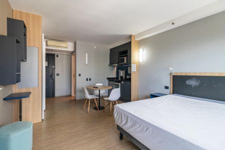 Studio à venda com 34m², 1 quarto e 1 vagaSala/Quarto