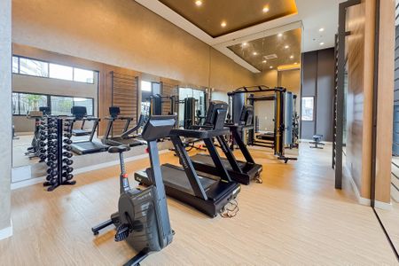 Studio à venda com 28m², 1 quarto e sem vagaAcademia