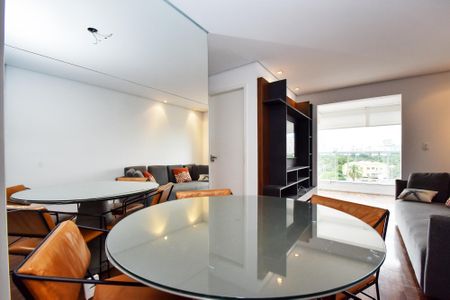 Studio para alugar com 55m², 2 quartos e 1 vagaSala de jantar