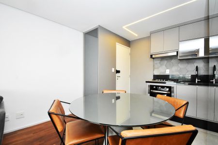 Studio para alugar com 55m², 2 quartos e 1 vagaSala de jantar