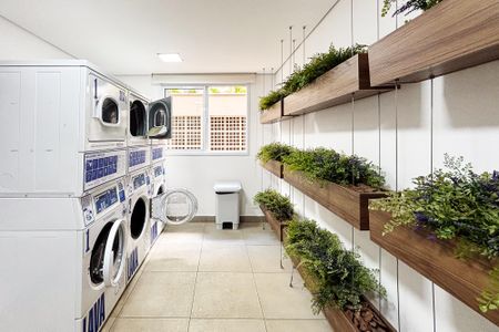 Studio para alugar com 55m², 2 quartos e 1 vagalavanderia