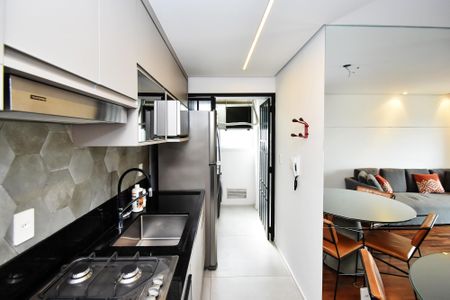 Studio para alugar com 55m², 2 quartos e 1 vagacozinha