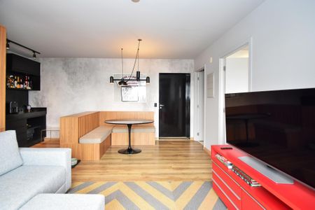 Apartamento para alugar com 56m², 1 quarto e 1 vaga Apartamento para alugar com 56m², 1 quarto e 1 vagaSala de estar