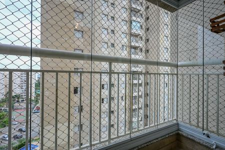 Varanda da  Sala de apartamento à venda com 2 quartos, 58m² em Jardim Maria Rosa, Taboão da Serra
