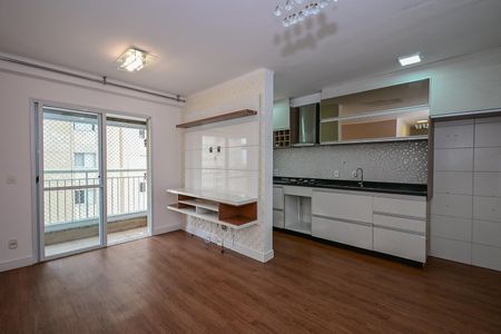 Sala de apartamento à venda com 2 quartos, 58m² em Jardim Maria Rosa, Taboão da Serra