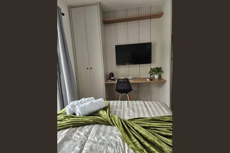 Sala/Quarto de apartamento para alugar com 1 quarto, 24m² em Santo Amaro, São Paulo