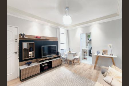 Sala de apartamento para alugar com 2 quartos, 56m² em Jardim Samambaia, Jundiaí