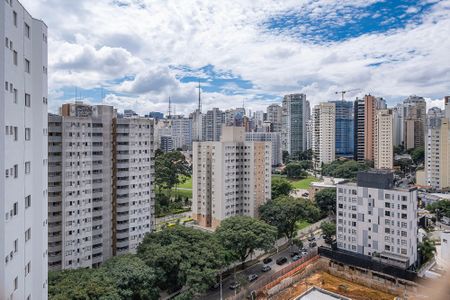 Sala - Vista de apartamento à venda com 1 quarto, 51m² em Paraíso, São Paulo