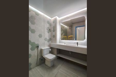 Apartamento para alugar com 64m², 2 quartos e 1 vaga Apartamento para alugar com 64m², 2 quartos e 1 vagaBanheiro Corredor