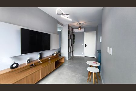 Sala de apartamento à venda com 1 quarto, 60m² em Vila Dom Pedro I, São Paulo