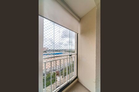 Varanda da Sala de apartamento para alugar com 2 quartos, 50m² em Vila Homero Thon, Santo André