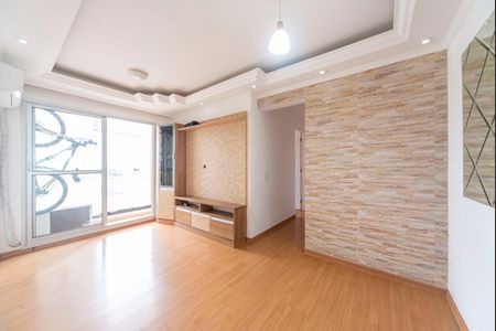 Sala de apartamento para alugar com 2 quartos, 50m² em Vila Homero Thon, Santo André