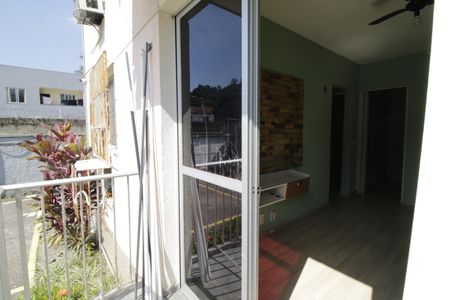 Varanda da Sala de apartamento para alugar com 3 quartos, 65m² em Taquara, Rio de Janeiro