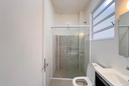 Banheiro de apartamento à venda com 1 quarto, 59m² em Vila Clementino, São Paulo