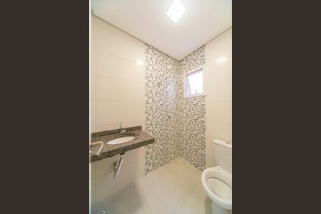 Banheiro  de apartamento à venda com 2 quartos, 89m² em Vila Floresta, Santo André