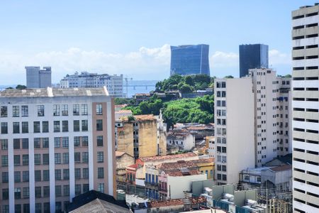 Vista da Sacada  de apartamento para alugar com 1 quarto, 35m² em Centro, Rio de Janeiro
