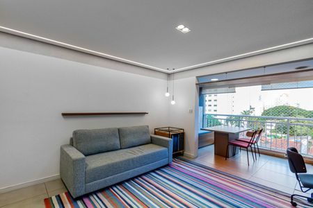 Sala de apartamento à venda com 1 quarto, 52m² em Pompeia, São Paulo