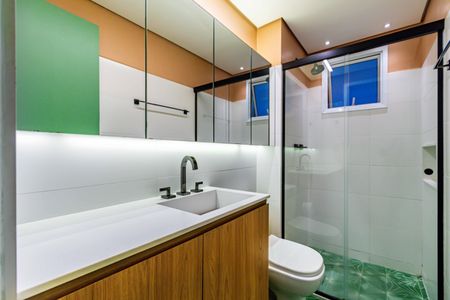 Apartamento à venda com 52m², 1 quarto e 1 vagaBanheiro