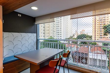 Varanda de apartamento à venda com 1 quarto, 52m² em Pompeia, São Paulo