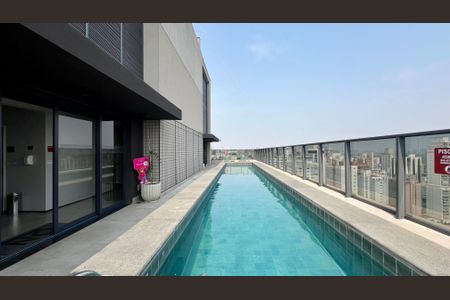 Studio para alugar com 22m², 1 quarto e sem vagaPiscina