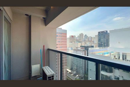 Studio para alugar com 22m², 1 quarto e sem vagaVaranda