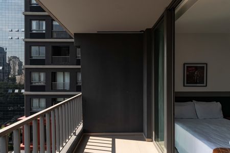 Varanda de kitnet/studio para alugar com 1 quarto, 21m² em Perdizes, São Paulo