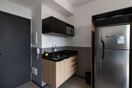 Studio para alugar com 21m², 1 quarto e sem vaga Studio para alugar com 21m², 1 quarto e sem vagaCozinha