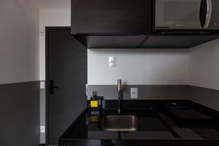 Studio para alugar com 21m², 1 quarto e sem vaga Studio para alugar com 21m², 1 quarto e sem vagaCozinha
