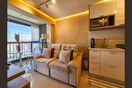 Apartamento à venda com 28m², 1 quarto e sem vaga Apartamento à venda com 28m², 1 quarto e sem vagaSala/Cozinha