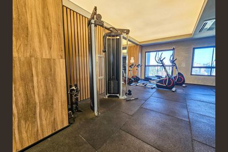 Apartamento à venda com 28m², 1 quarto e sem vaga Apartamento à venda com 28m², 1 quarto e sem vagaAcademia