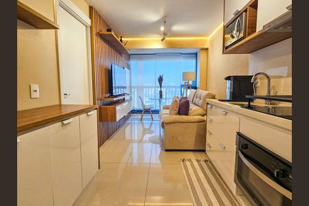 Apartamento à venda com 28m², 1 quarto e sem vaga Apartamento à venda com 28m², 1 quarto e sem vagaSala/Cozinha