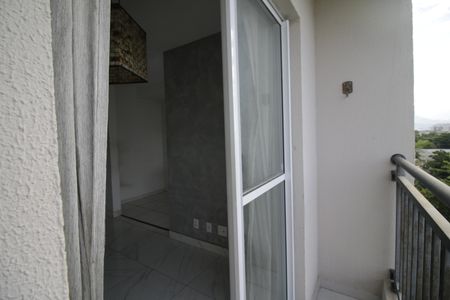 Varanda da Sala de apartamento para alugar com 2 quartos, 45m² em Anil, Rio de Janeiro