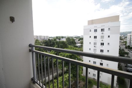 Varanda da Sala de apartamento para alugar com 2 quartos, 45m² em Anil, Rio de Janeiro