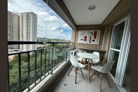 Apartamento para alugar com 42m², 1 quarto e 1 vagaVaranda