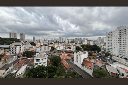 Sala - Sala de Jantar Varanda Vista de apartamento para alugar com 2 quartos, 56m² em Parque das Nações, Santo André