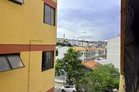 Sala- Vista  de apartamento para alugar com 3 quartos, 63m² em Vila Jerusalem, São Bernardo do Campo