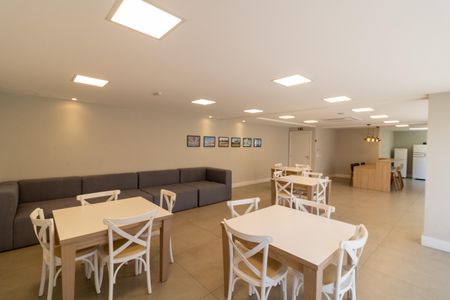 Apartamento à venda com 43m², 1 quarto e 1 vagaÁrea comum - Salão de festas