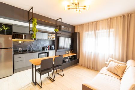 Sala de apartamento à venda com 1 quarto, 43m² em Partenon, Porto Alegre