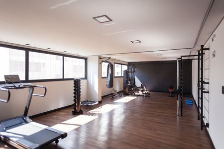 Apartamento para alugar com 131m², 2 quartos e 2 vagasÁrea comum - Academia