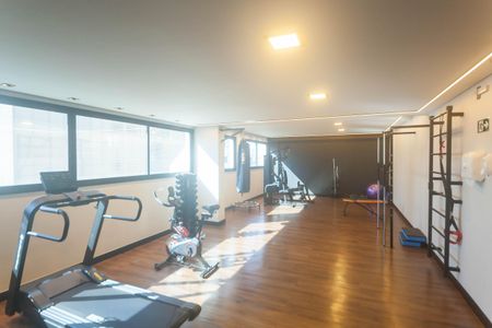Apartamento para alugar com 131m², 2 quartos e 2 vagasÁrea comum - Academia