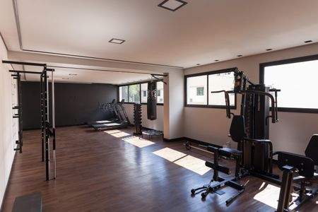 Apartamento para alugar com 131m², 2 quartos e 2 vagasÁrea comum - Academia