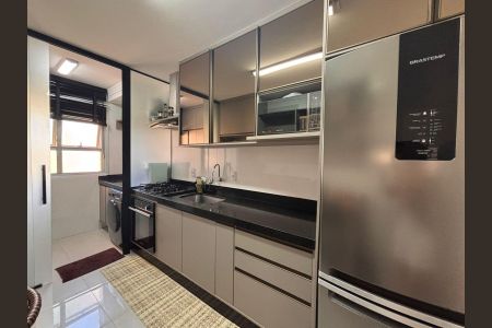 Cozinha de apartamento à venda com 2 quartos, 66m² em Medeiros, Jundiaí